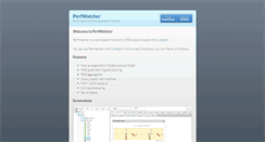 Desktop Screenshot of perfwatcher.org