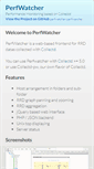 Mobile Screenshot of perfwatcher.org